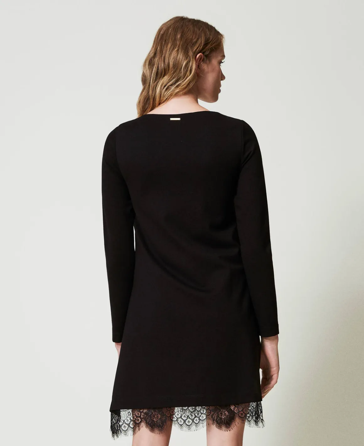 TWINSET Milano Abito Corto Con Pizzo | Vestiti Corti
