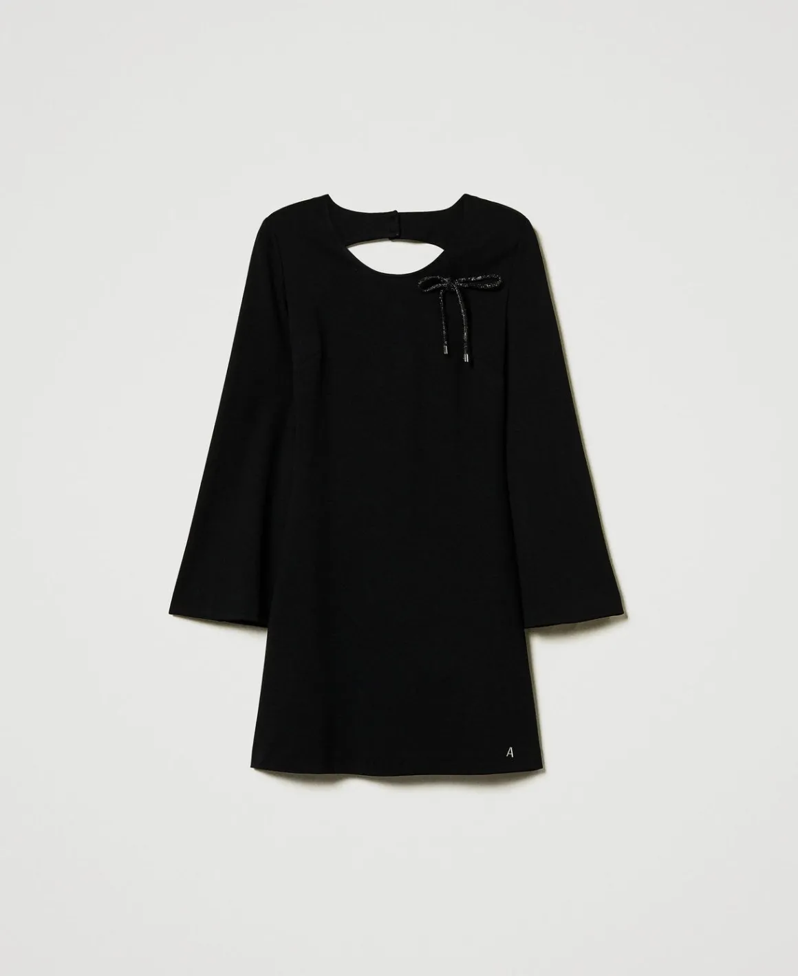 TWINSET Milano Abito Corto Con Spilla In Strass | Vestiti Corti