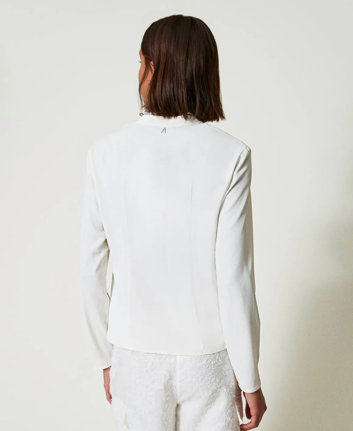 TWINSET Milano Blusa In Crêpe De Chine Riciclato | Bluse E Camicie
