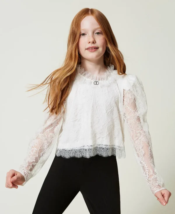 TWINSET Milano Blusa In Pizzo Valenciennes | Bluse E Camicie