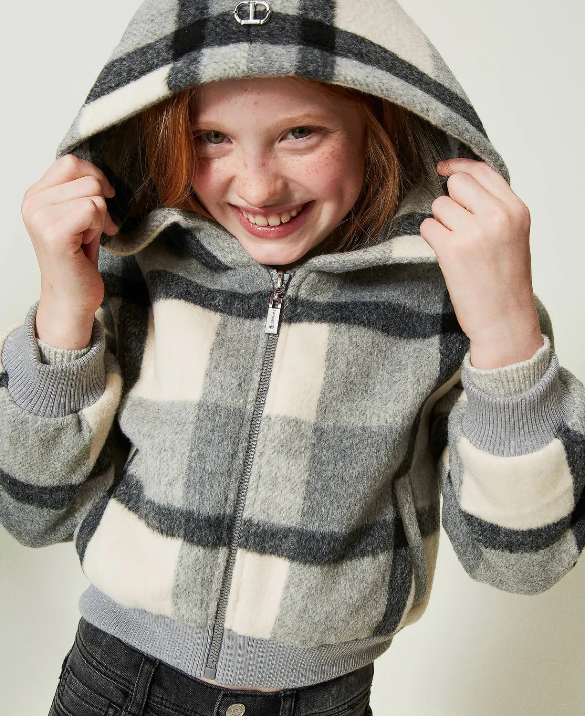 TWINSET Milano Bomber In Panno Check | Giacche E Capispalla