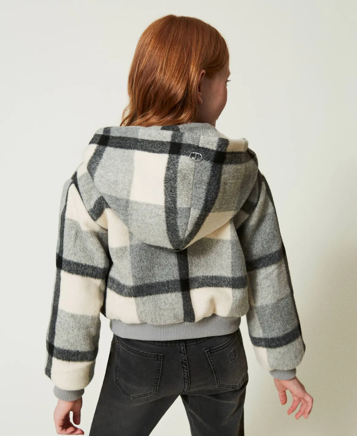 TWINSET Milano Bomber In Panno Check | Giacche E Capispalla