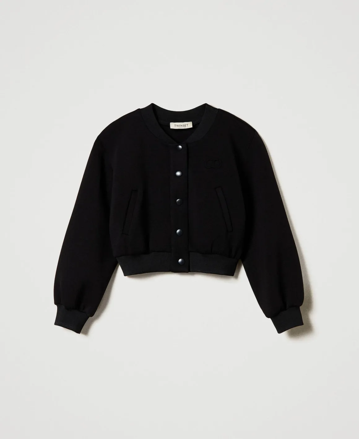 TWINSET Milano Bomber In Tessuto Scuba | Giacche E Capispalla