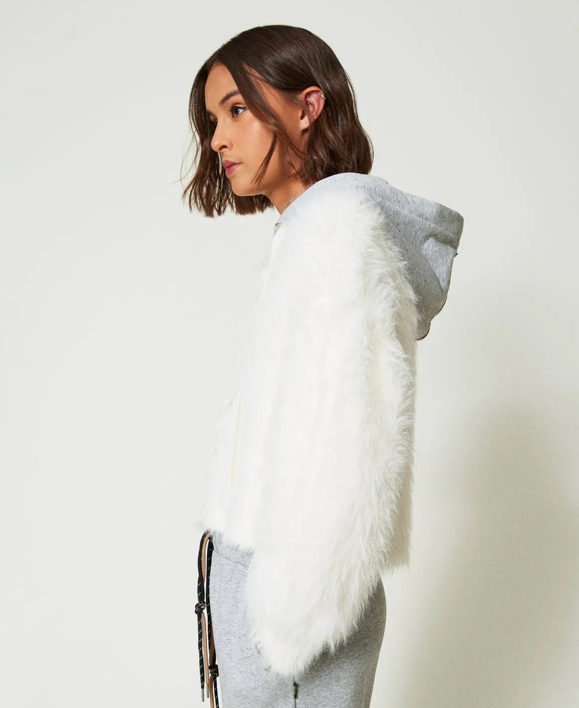 TWINSET Milano Bomber MYFO In Maglia Con Cappuccio | Giacche E Piumini