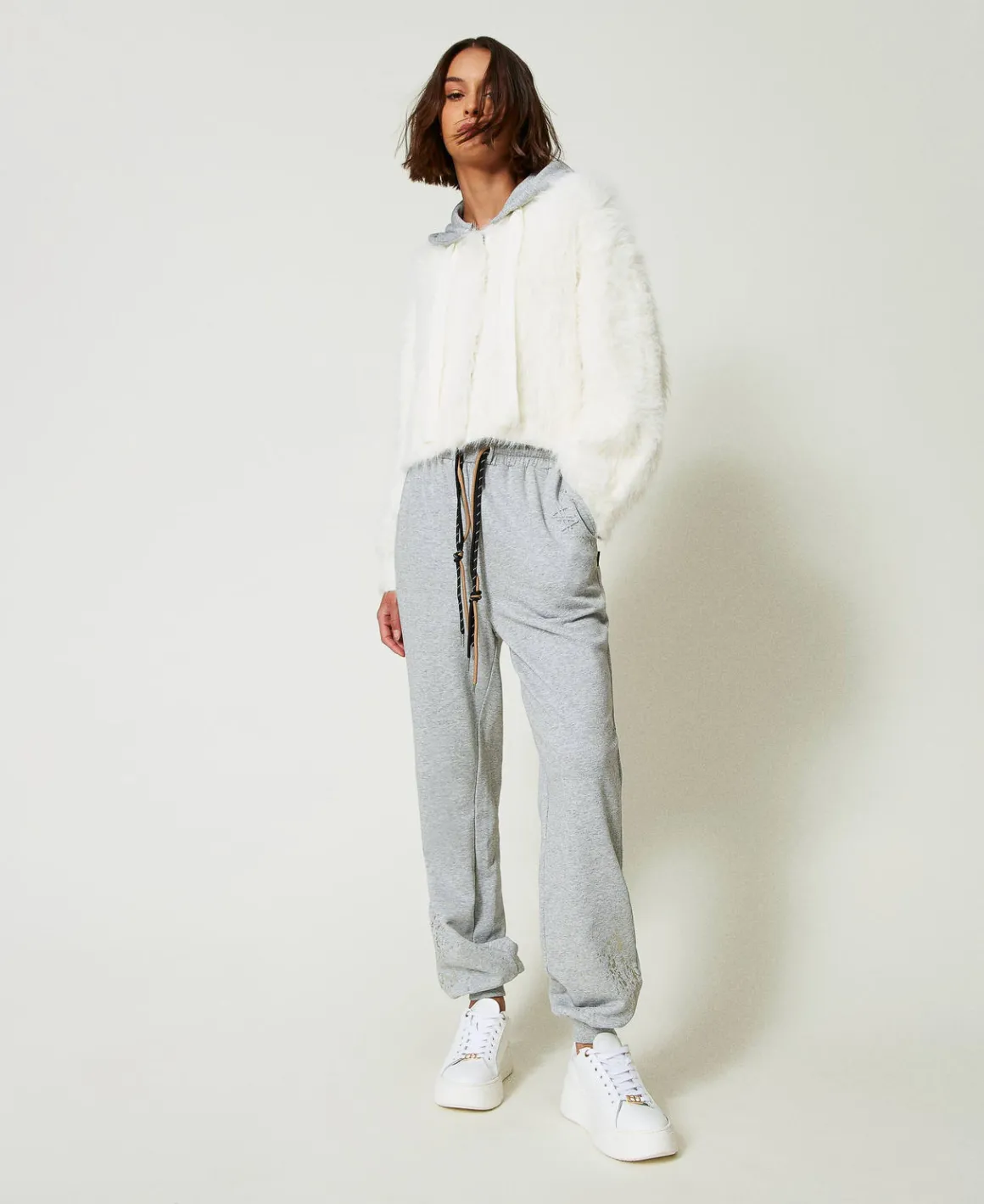 TWINSET Milano Bomber MYFO In Maglia Con Cappuccio | Giacche E Piumini