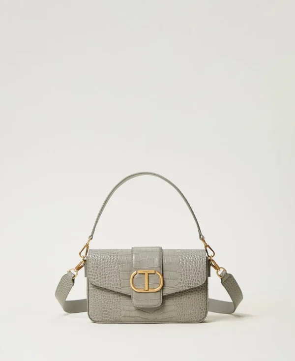 TWINSET Milano Borsa A Tracolla 'Amie' Media A Stampa Cocco | Borse A Mano | Borse A Spalla