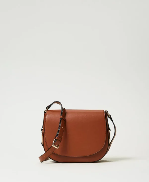 TWINSET Milano Borsa A Tracolla Con Fibbia Oval T | Borse A Spalla | Borse A Tracolla