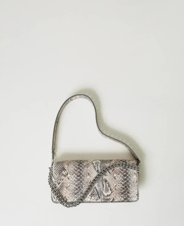 TWINSET Milano Borsa A Tracolla Con Stampa Snake | Borse A Mano | Borse A Spalla