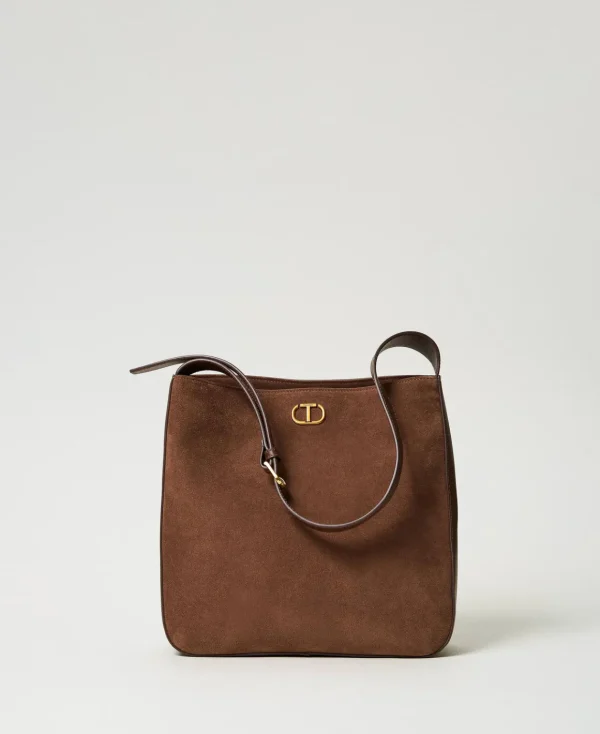 TWINSET Milano Borsa Hobo ‘Chelsea’ In Pelle | Borse Hobo | Borse A Mano