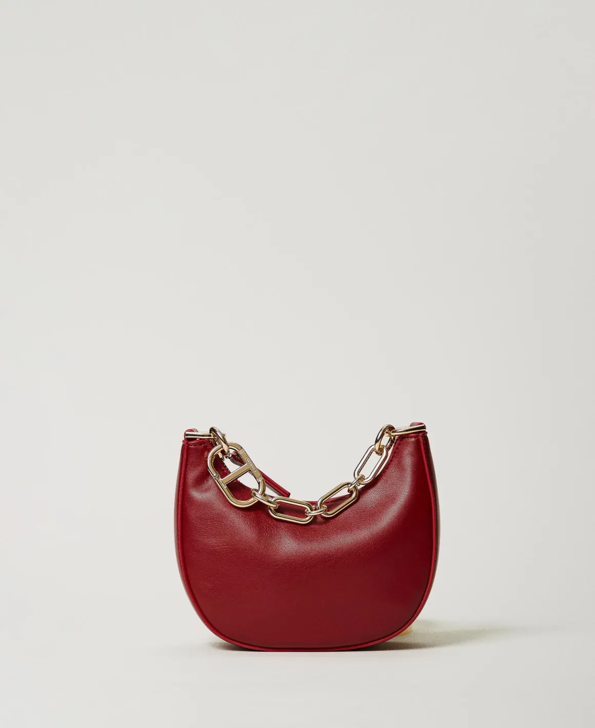 TWINSET Milano Borsa ‘Mini Croissant’ Con Chiusura Oval T | Mini Borse | Borse Hobo