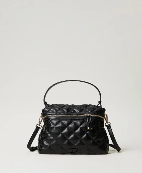 TWINSET Milano Borsa Top Handle ‘Cécile’ Grande Trapuntata | Borse A Mano | Borse A Tracolla