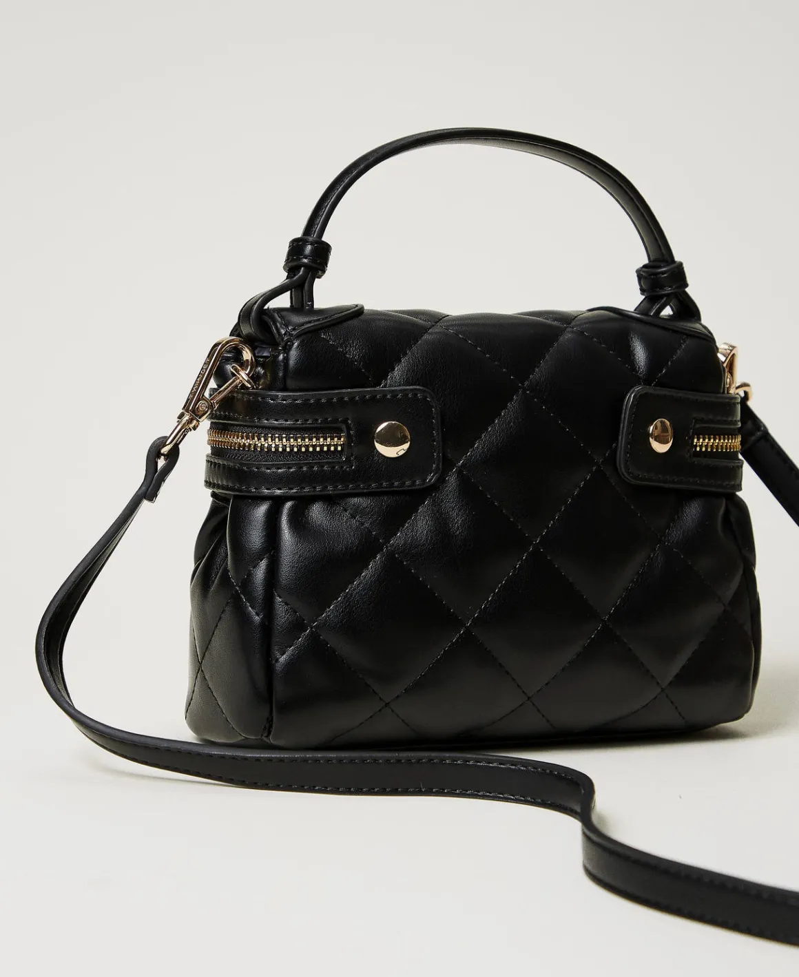 TWINSET Milano Borsa Top Handle ‘Cécile’ Piccola Trapuntata | Mini Borse | Borse A Mano