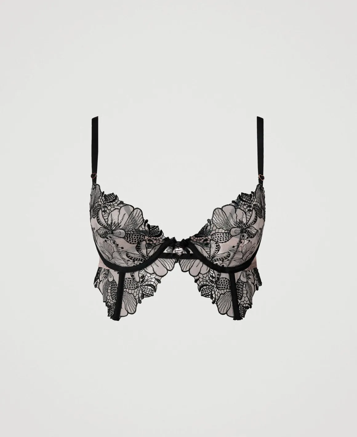 TWINSET Milano Bustino In Tulle Ricamato | Intimo E Nightwear