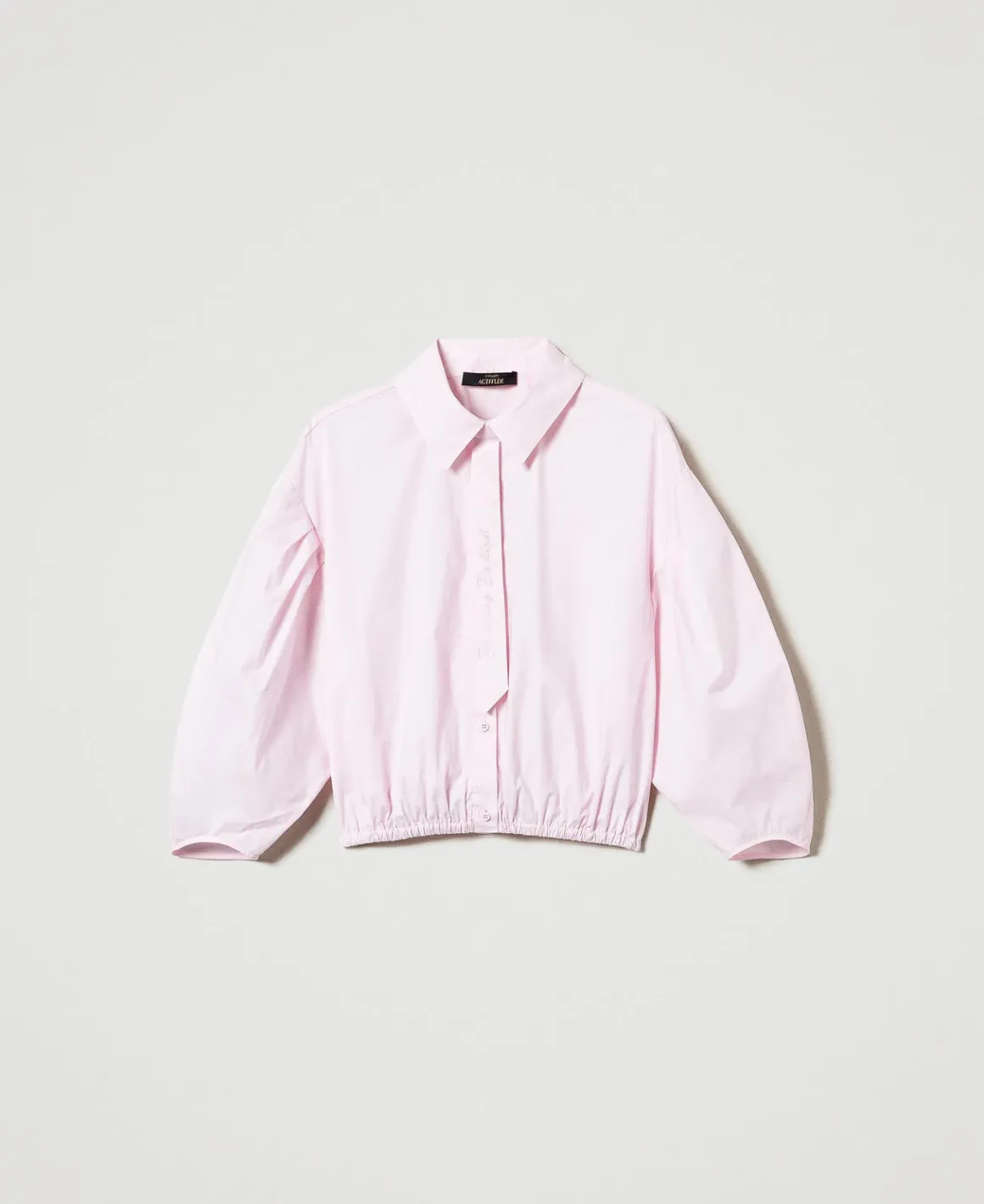 TWINSET Milano Camicia Boxy Con Cravattino | Bluse E Camicie
