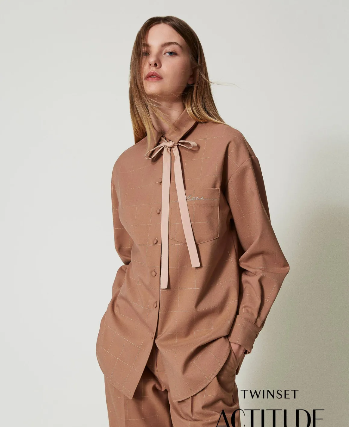 TWINSET Milano Camicia Check Con Lurex | Bluse E Camicie