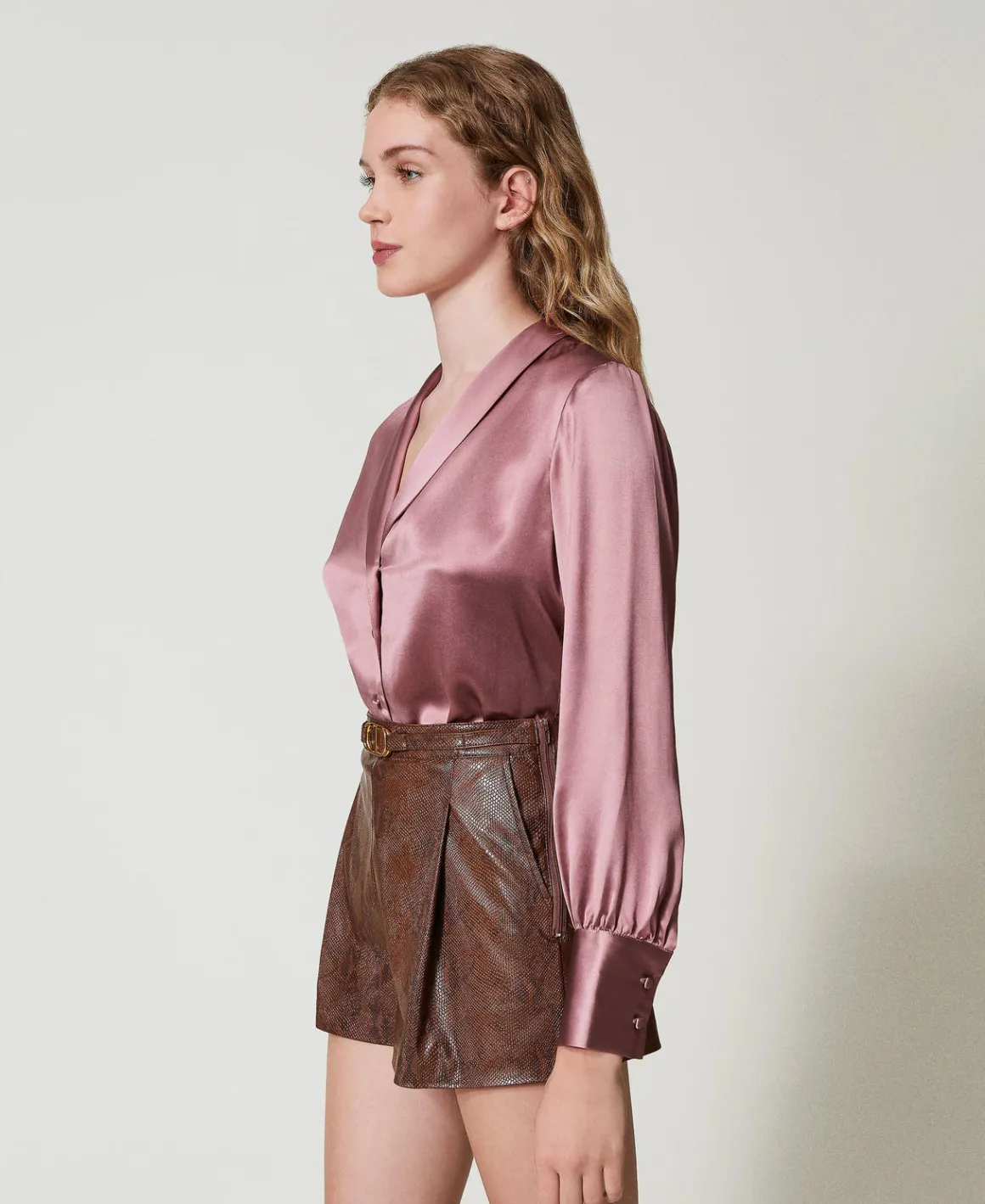 TWINSET Milano Camicia Con Collo A Scialle | Bluse E Camicie