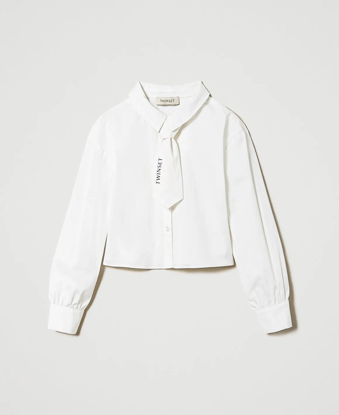 TWINSET Milano Camicia In Popeline Con Cravatta | Bluse E Camicie