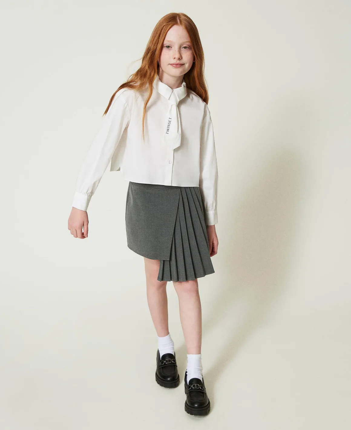 TWINSET Milano Camicia In Popeline Con Cravatta | Bluse E Camicie