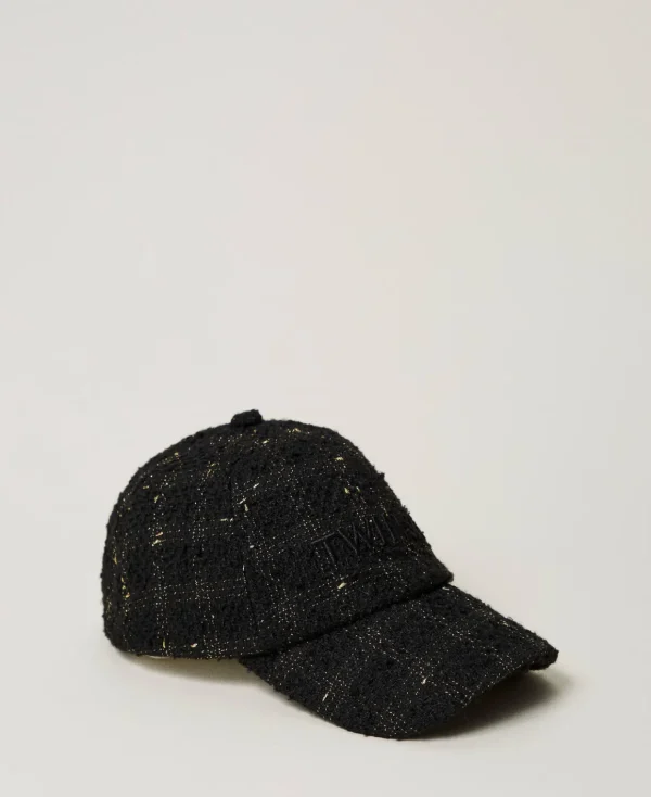 TWINSET Milano Cappello Da Baseball Bouclé Con Logo | Cappelli
