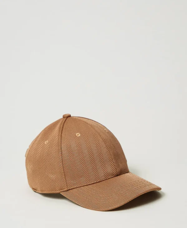 TWINSET Milano Cappello Da Baseball In Tessuto Scuba | Cappelli