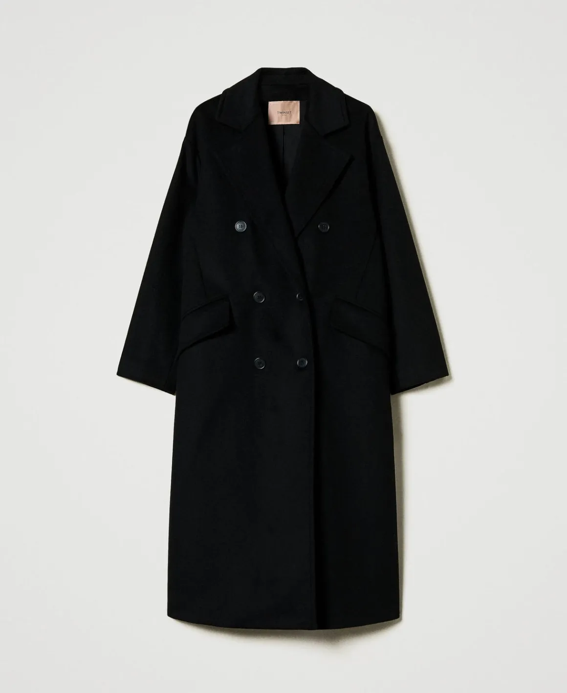 TWINSET Milano Cappotto Di Linea Morbida In Misto Lana | Cappotti E Trench