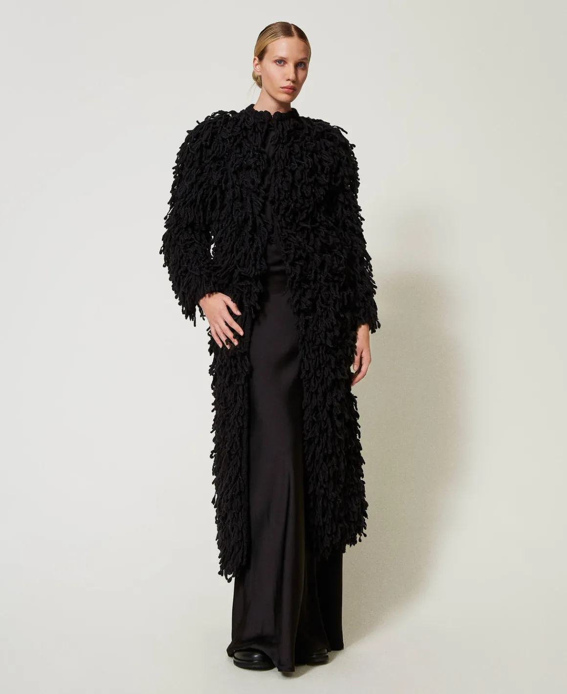 TWINSET Milano Cappotto 'Elizabeth' In Maglia Bouclé | Cappotti E Trench
