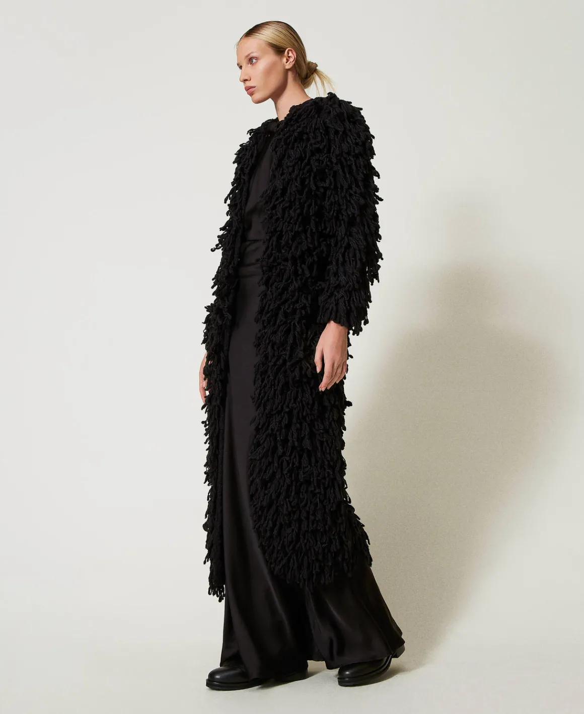 TWINSET Milano Cappotto 'Elizabeth' In Maglia Bouclé | Cappotti E Trench