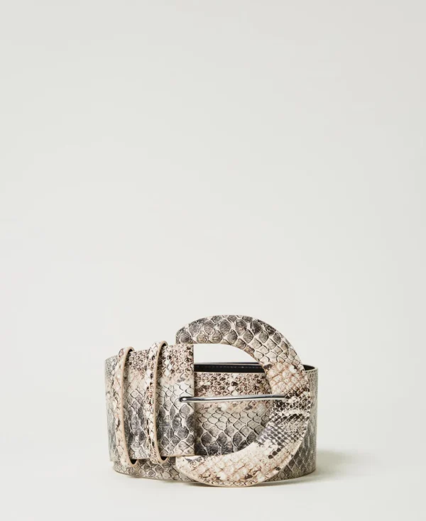 TWINSET Milano Cintura A Vita Alta Con Stampa Snake | Cinture