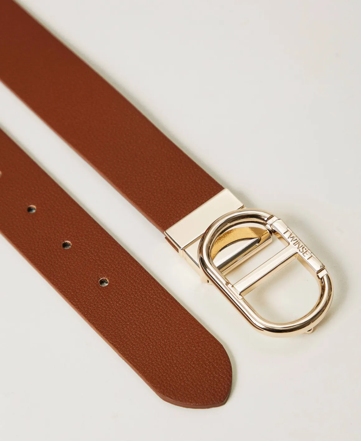 TWINSET Milano Cintura Reversibile Con Fibbia Oval T A Scatto | Cinture