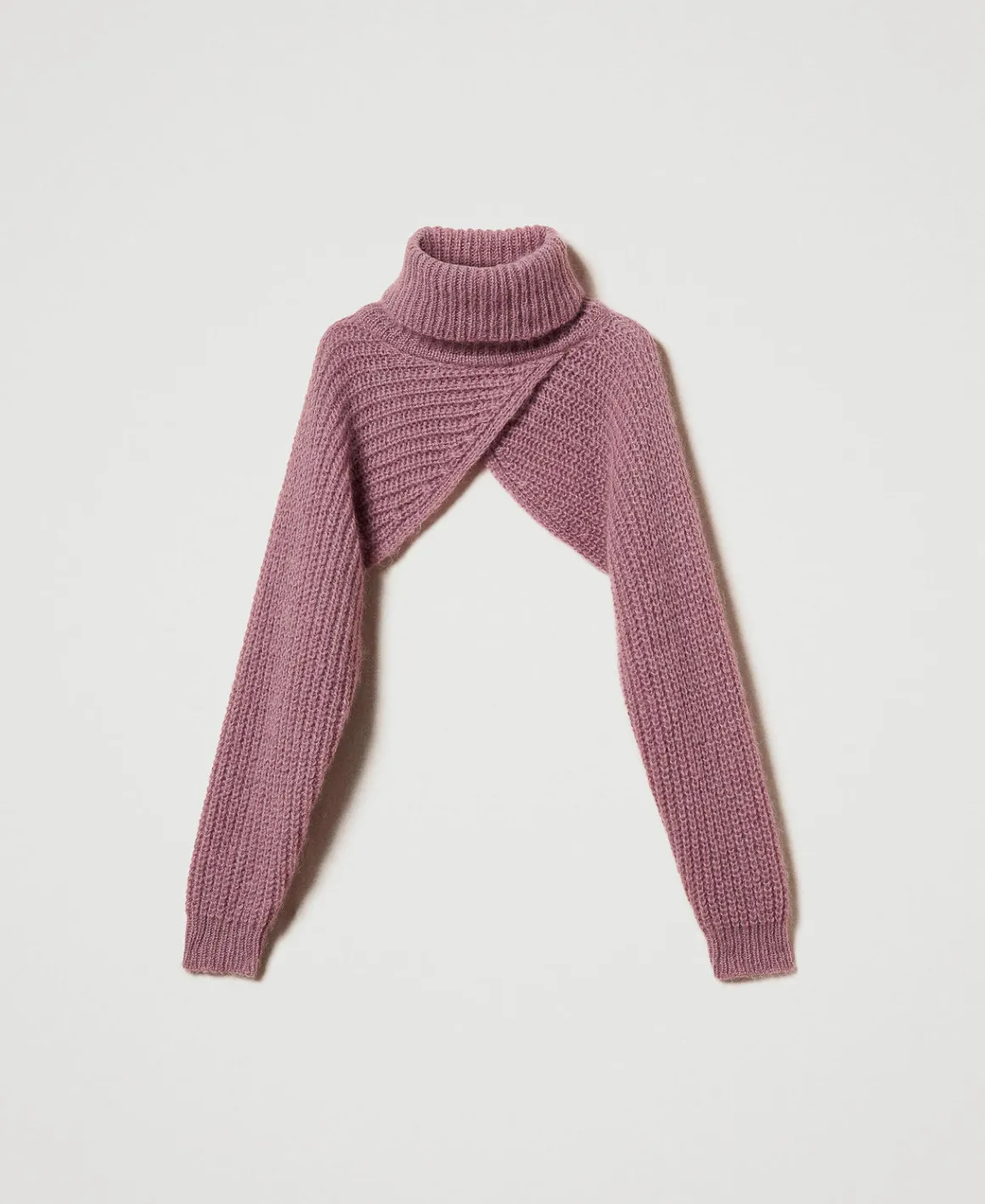 TWINSET Milano Coprispalle In Maglia Misto Mohair | Maglie E Cardigan