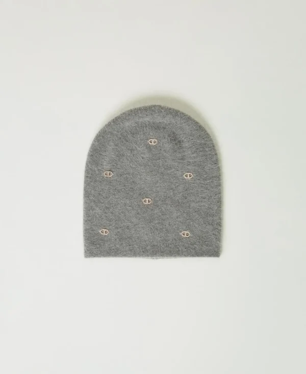TWINSET Milano Cuffia In Maglia Con Oval T | Cappelli
