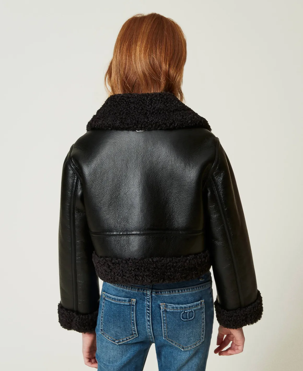 TWINSET Milano Giacca Aviatore Con Faux Fur | Giacche E Capispalla