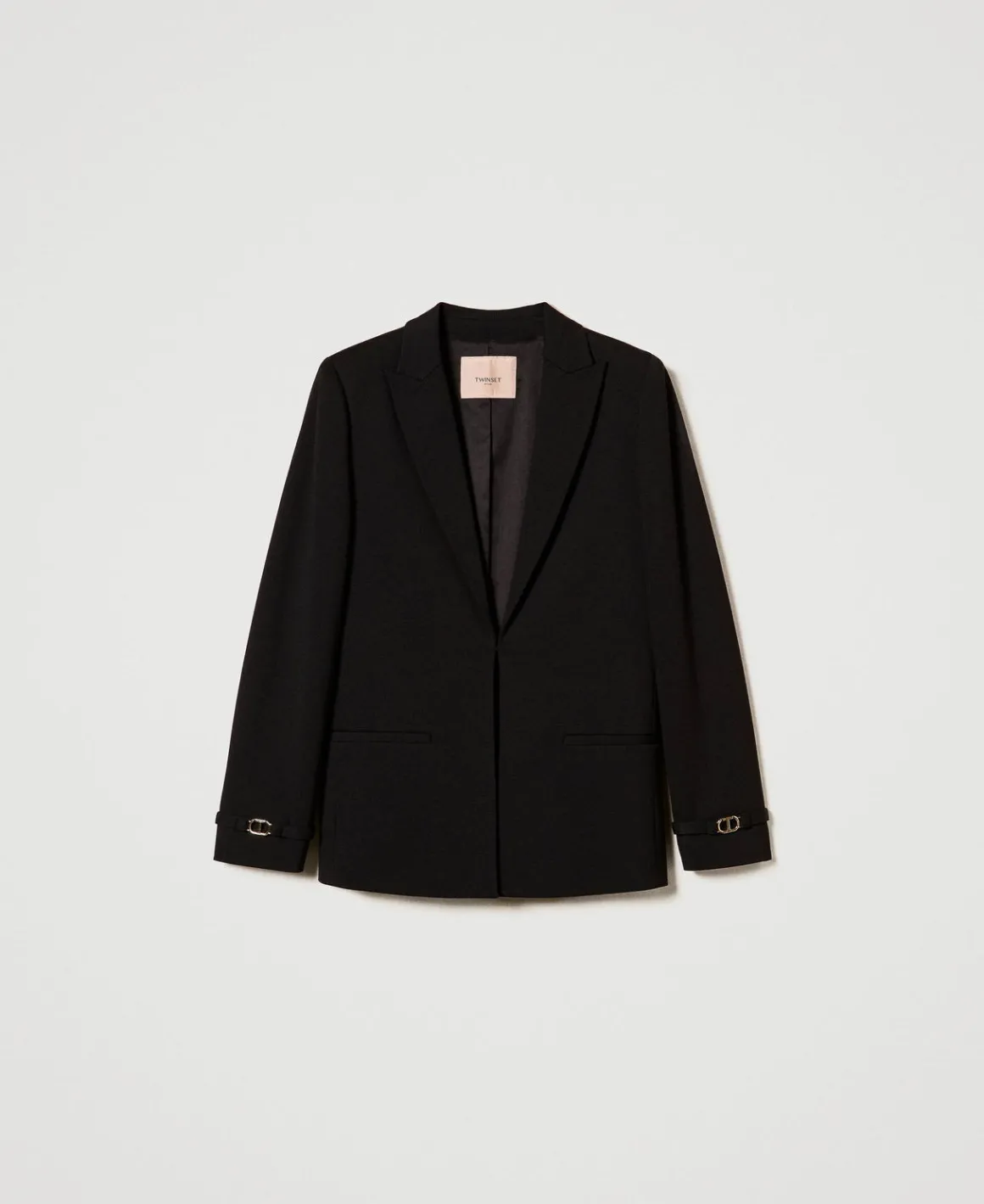 TWINSET Milano Giacca Blazer Con Cinturino Oval T | Giacche E Piumini | Blazer
