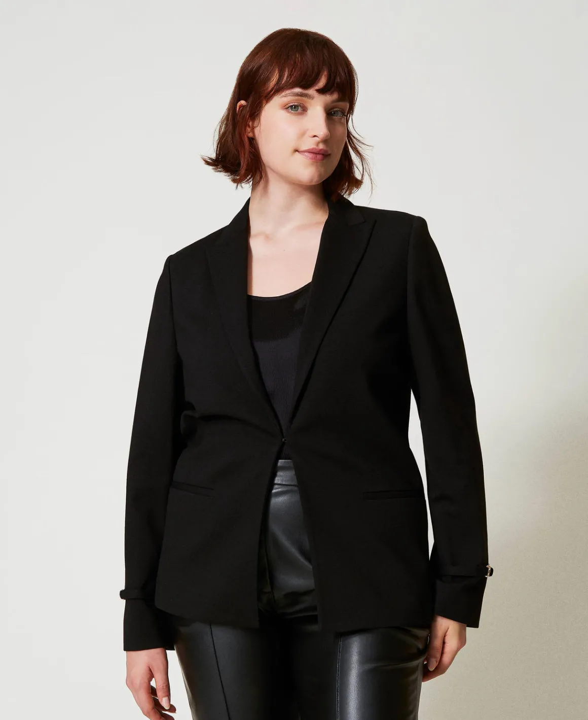 TWINSET Milano Giacca Blazer Con Cinturino Oval T | Giacche E Piumini | Blazer