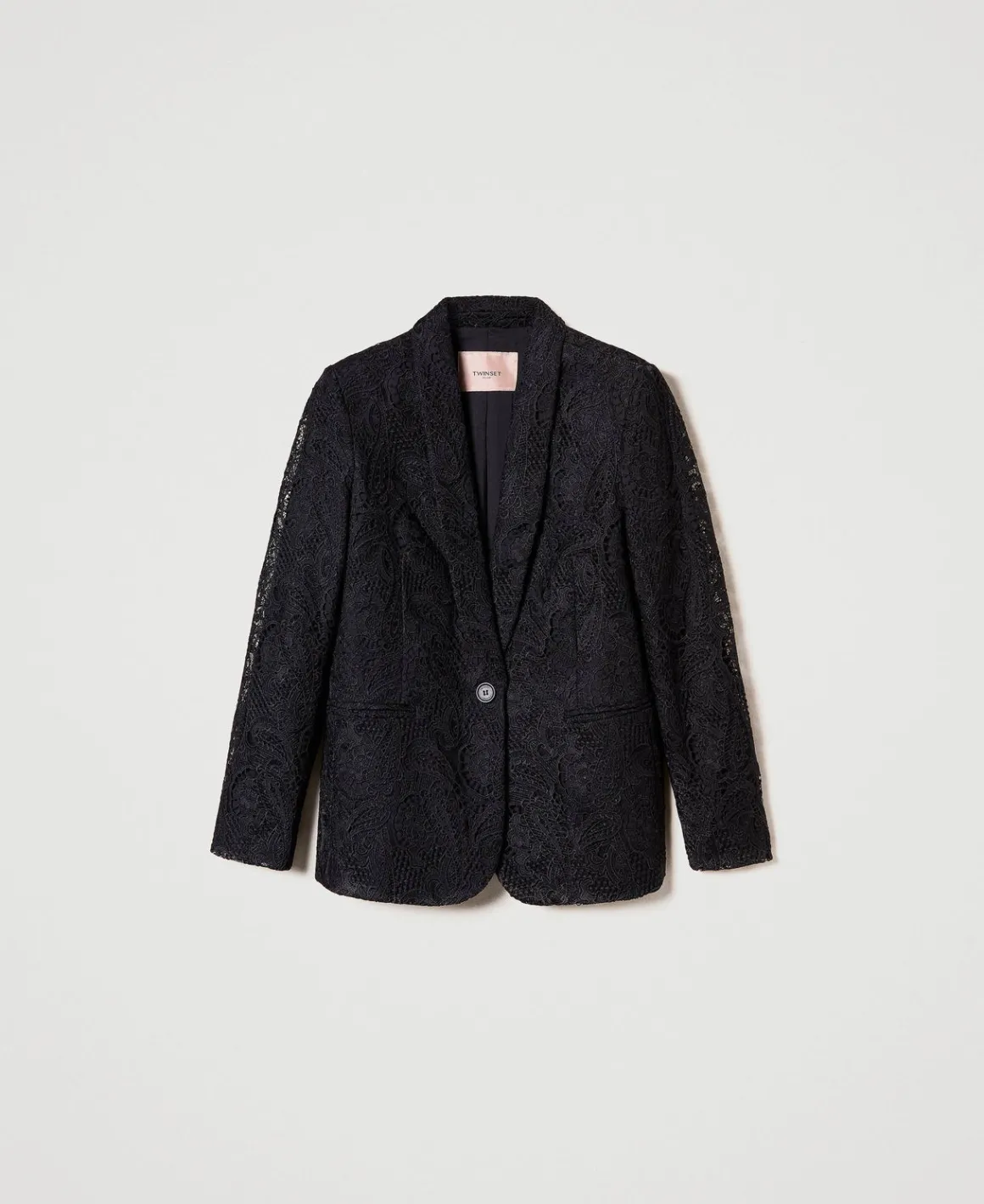 TWINSET Milano Giacca Blazer In Pizzo Macramè | Giacche E Piumini | Blazer