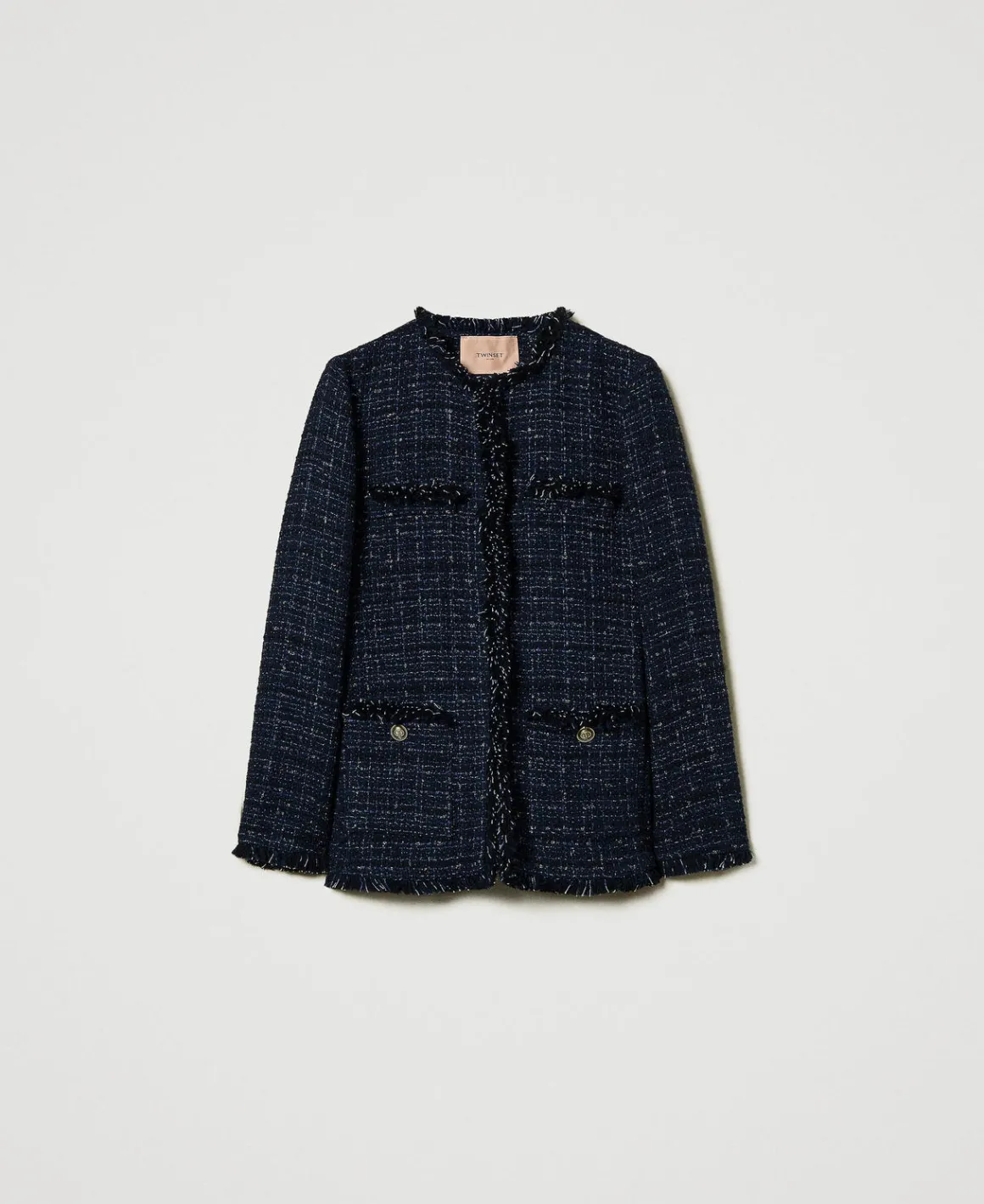 TWINSET Milano Giacca Bouclé Con Bottoni Logati | Giacche E Piumini | Blazer