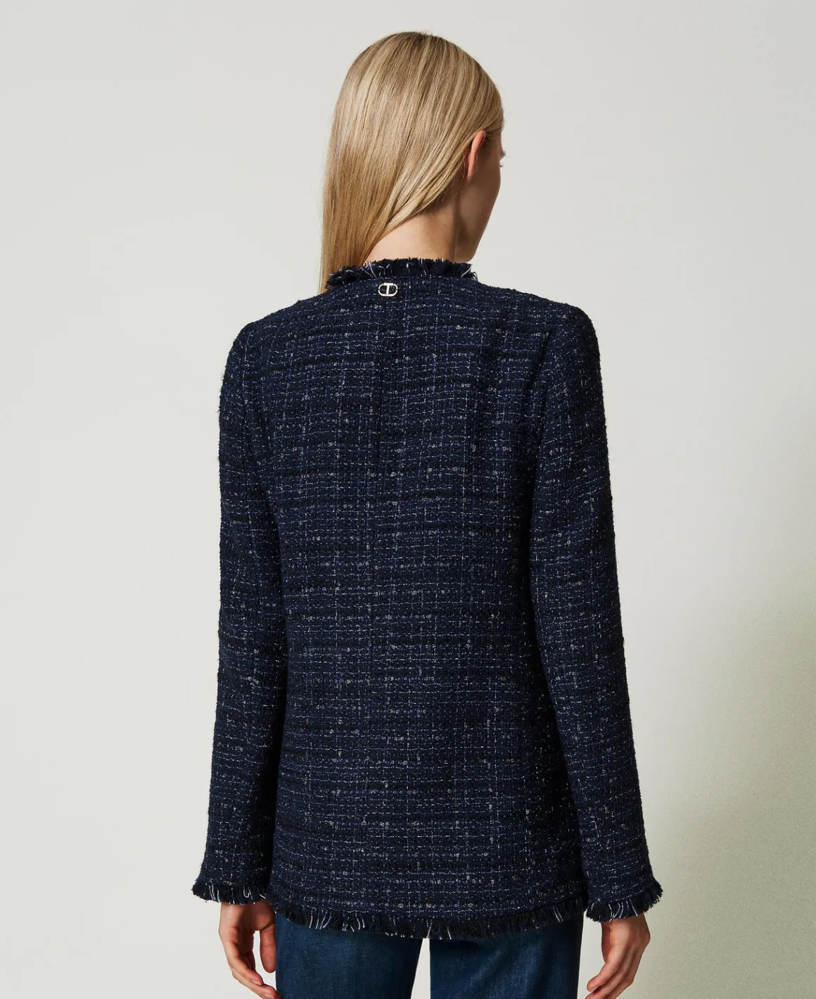 TWINSET Milano Giacca Bouclé Con Bottoni Logati | Giacche E Piumini | Blazer