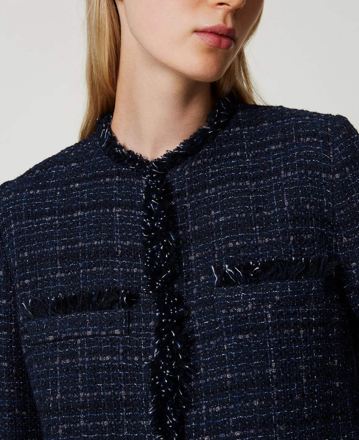 TWINSET Milano Giacca Bouclé Con Bottoni Logati | Giacche E Piumini | Blazer