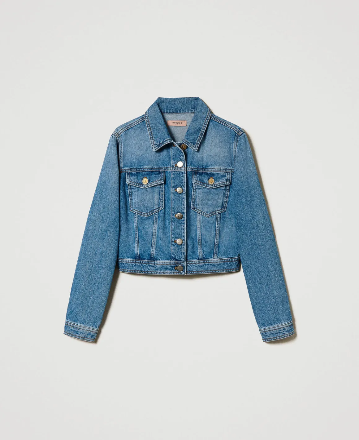 TWINSET Milano Giacca In Jeans Con Tasche | Giacche E Piumini