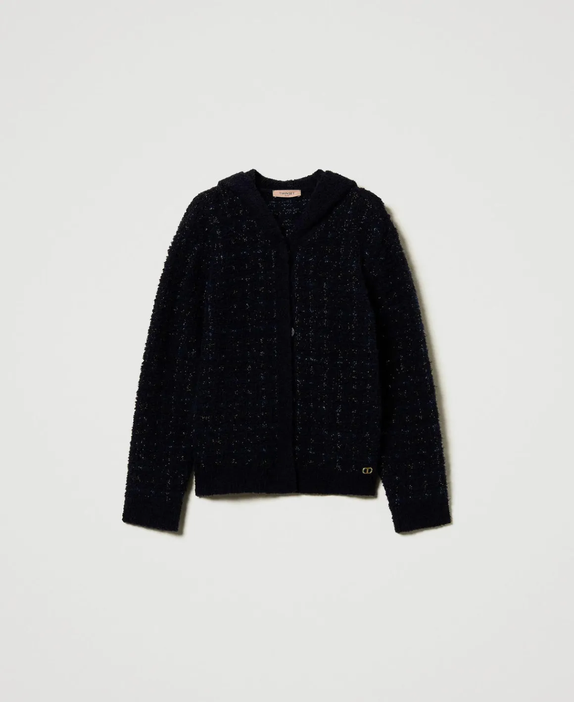 TWINSET Milano Giacca In Maglia Jacquard Check | Giacche E Piumini