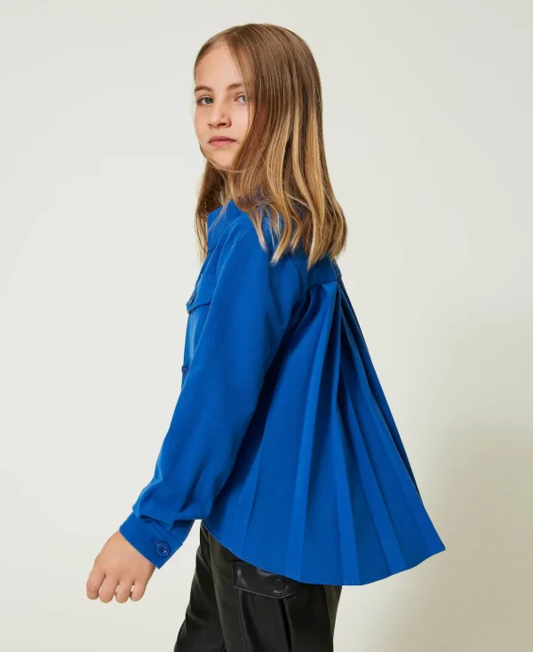 TWINSET Milano Giacca Overshirt In Flanella | Giacche E Capispalla | Bluse E Camicie