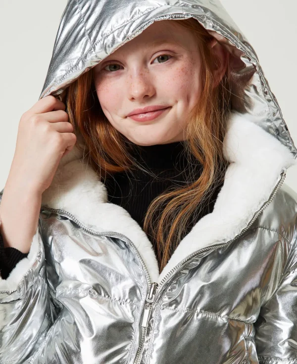 TWINSET Milano Giacca Reversibile In Faux Fur | Giacche E Capispalla