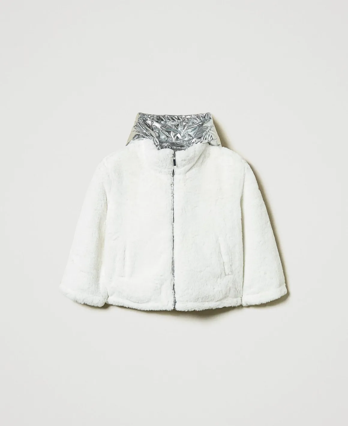 TWINSET Milano Giacca Reversibile In Faux Fur | Giacche E Capispalla