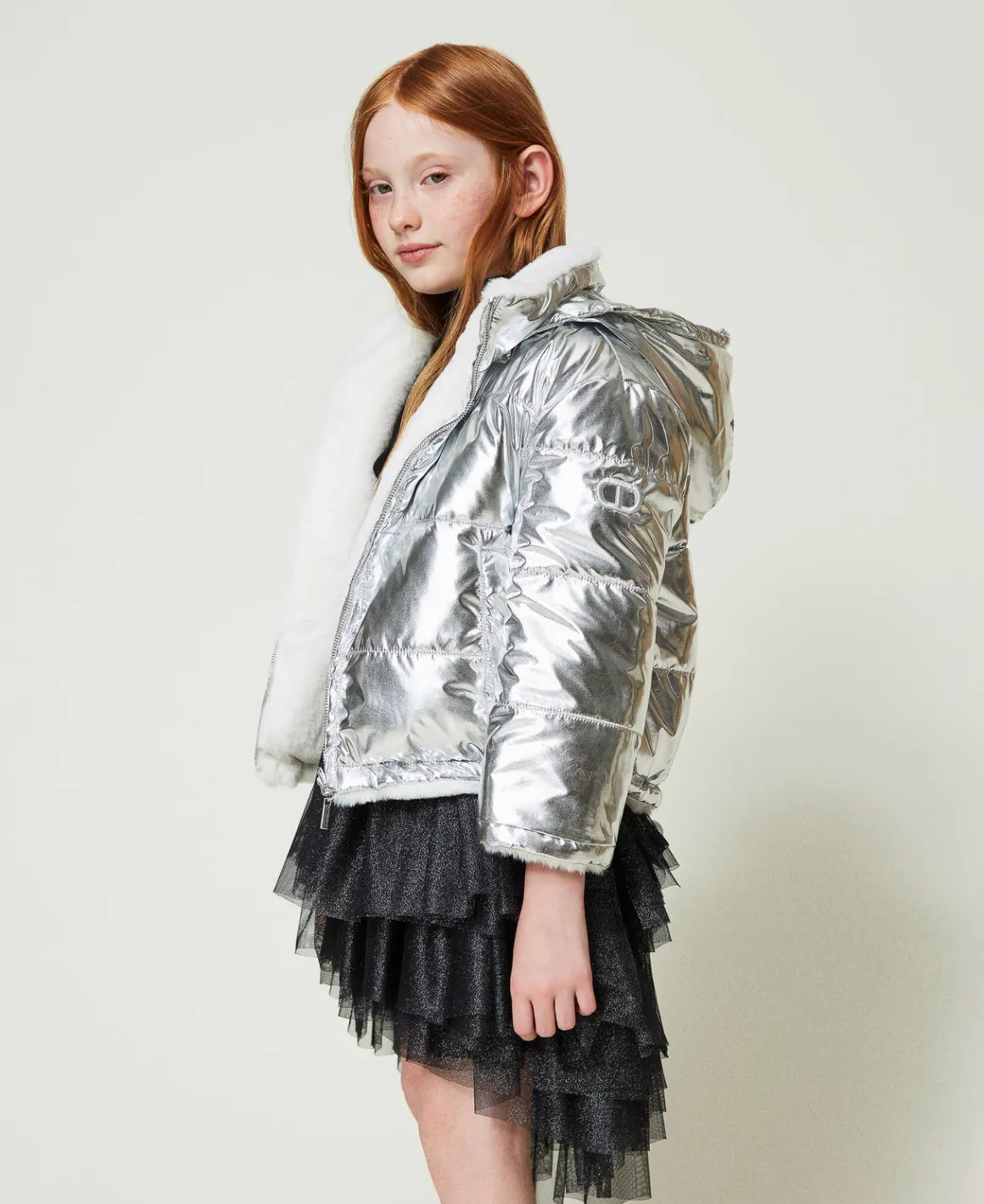 TWINSET Milano Giacca Reversibile In Faux Fur | Giacche E Capispalla