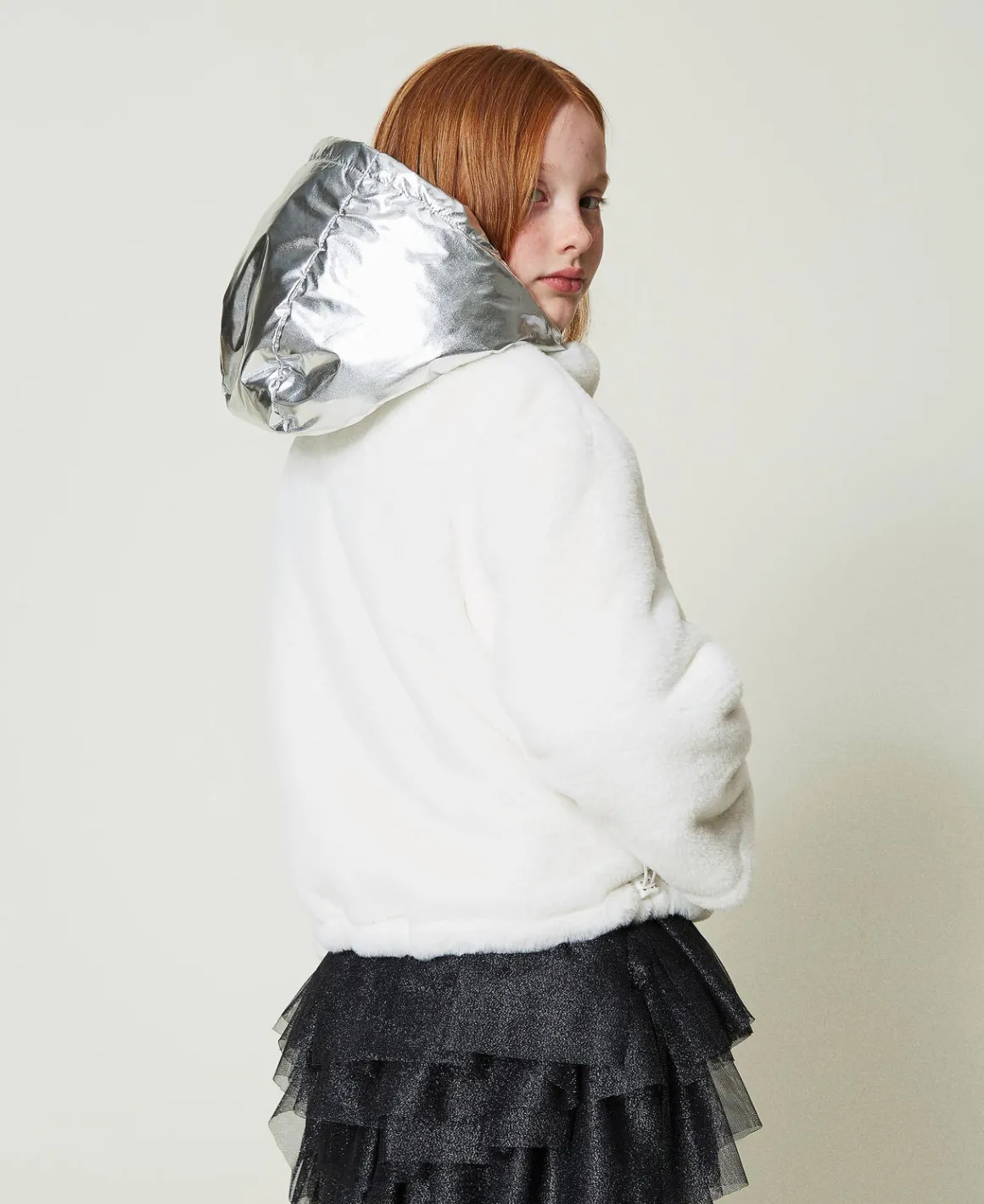 TWINSET Milano Giacca Reversibile In Faux Fur | Giacche E Capispalla