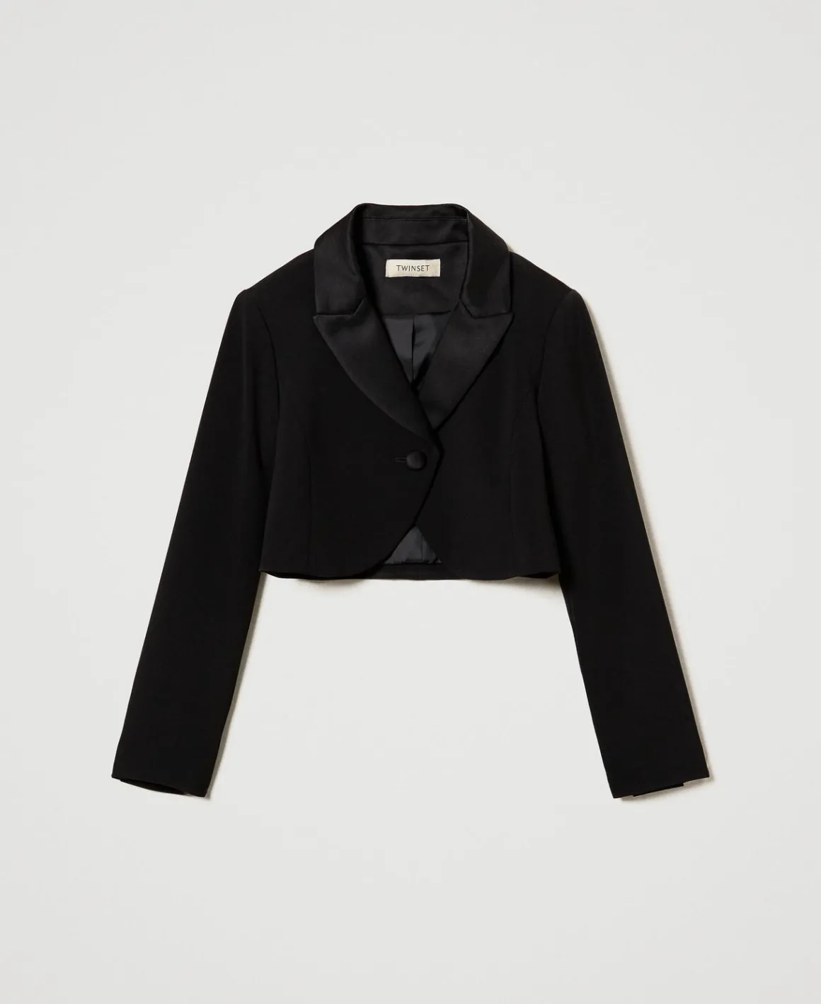 TWINSET Milano Giacca Spencer In Flanella | Giacche E Capispalla