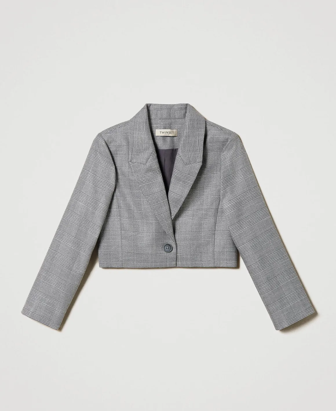 TWINSET Milano Giacca Spencer In Principe Di Galles | Giacche E Capispalla