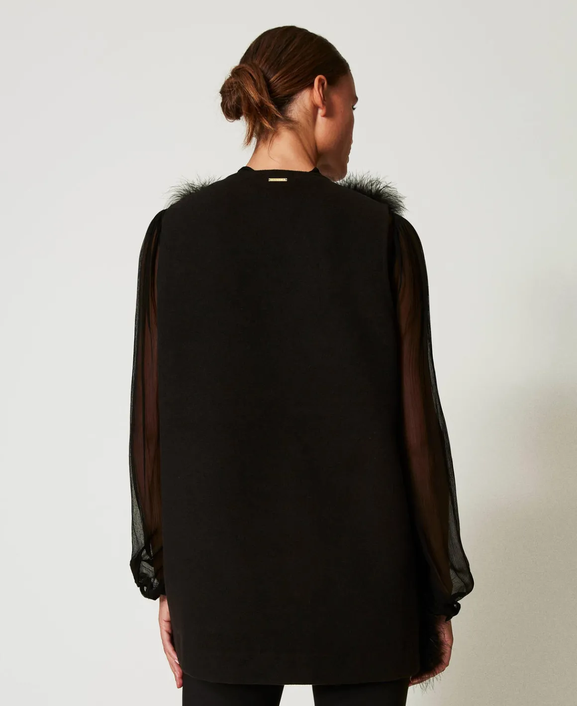 TWINSET Milano Gilet Con Piume | Giacche E Piumini