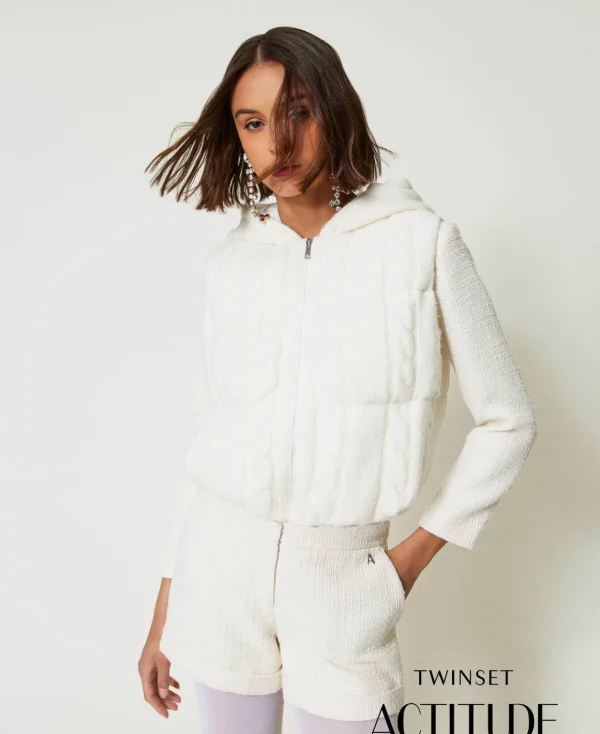 TWINSET Milano Gilet Imbottito Con Trecce | Giacche E Piumini