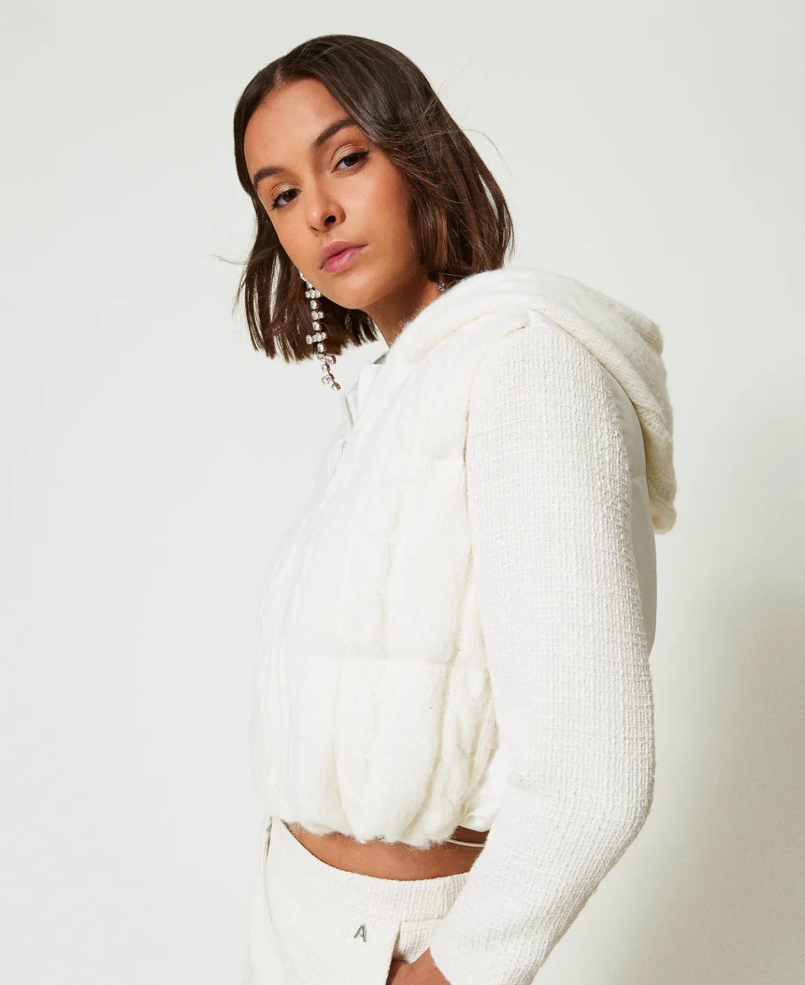 TWINSET Milano Gilet Imbottito Con Trecce | Giacche E Piumini